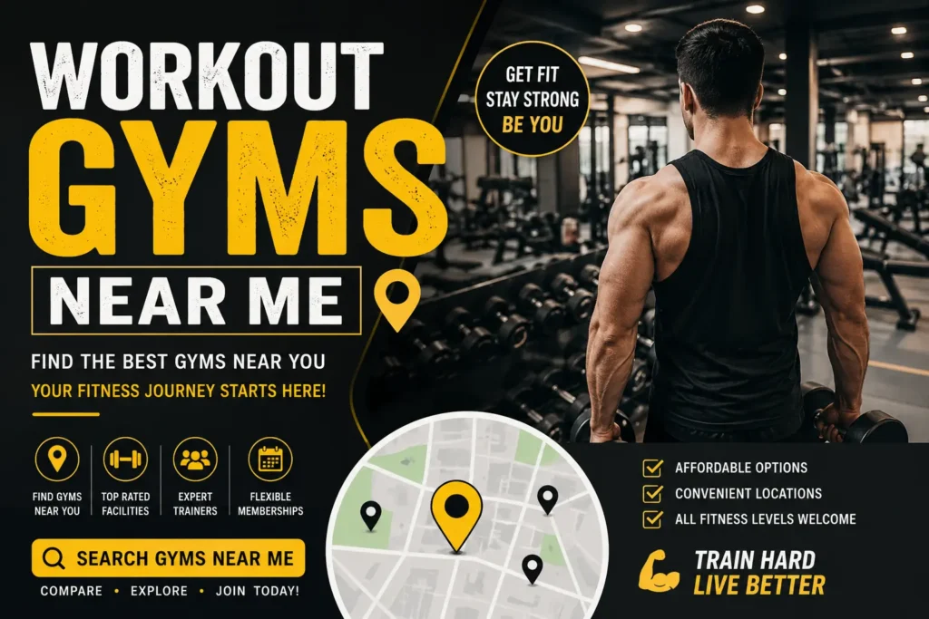 WORKOUT GYMS NEAR ME