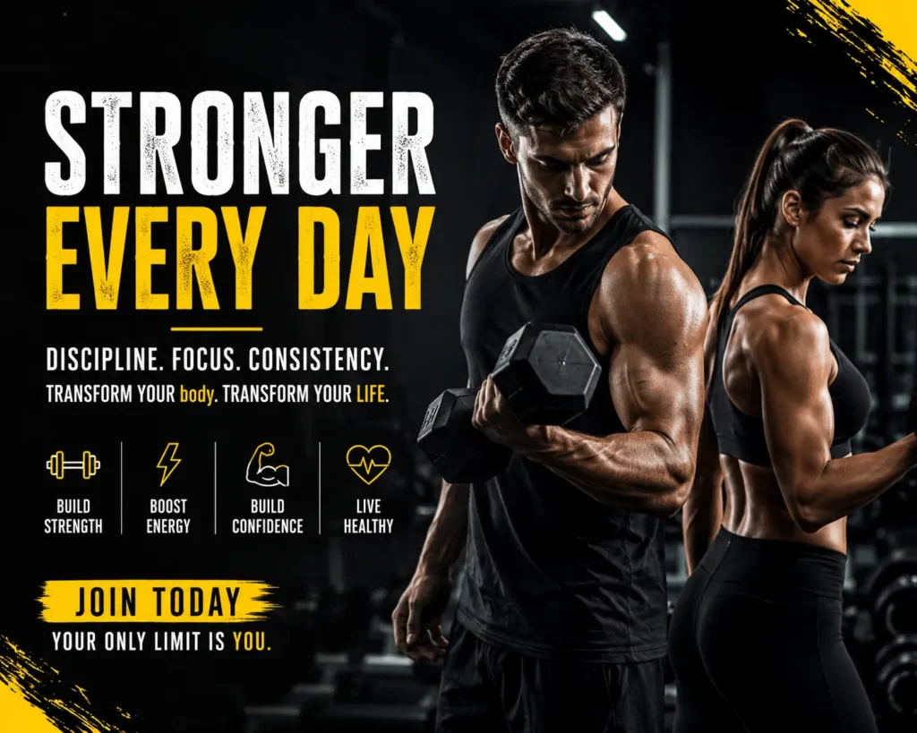 GYM AND FITNESS