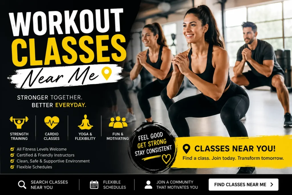 WORKOUT CLASSES NEAR ME