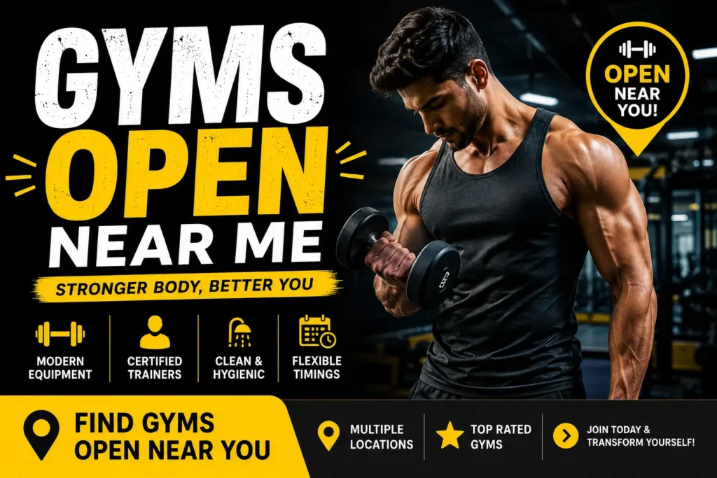 GYMS OPEN NEAR ME