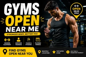 GYMS OPEN NEAR ME